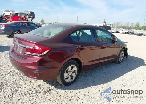 2015 Honda Civic Lx z USA, uszkodzony, nr VIN 2HGFB2F53FH500968